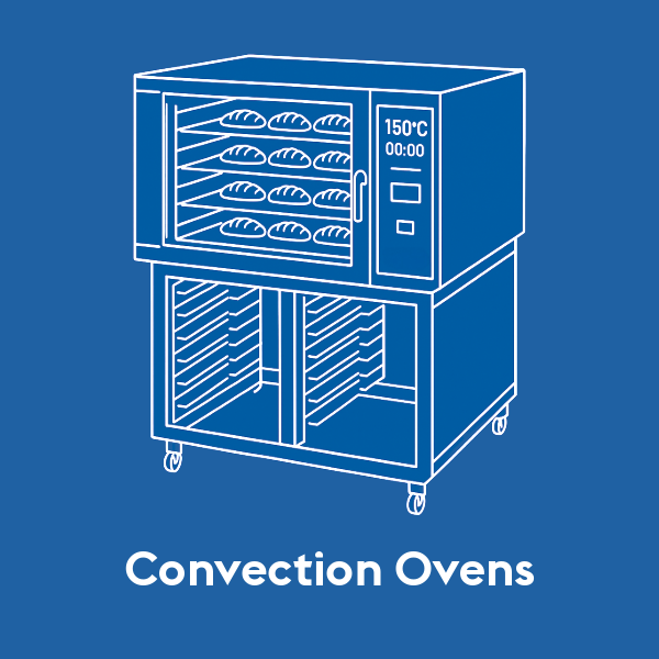 5 Tray Eco-Touch Convection Ovens
