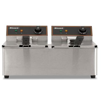 BLIZZARD 12L Double Tank Electric Fryer BF6-6