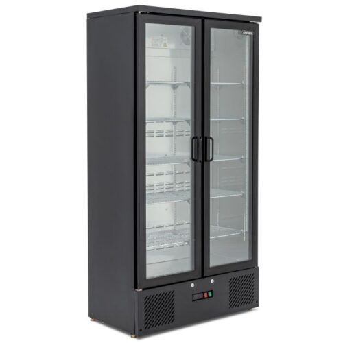 BLIZZARD Upright Double Hinged Glass Door Bottle Cooler BAR20