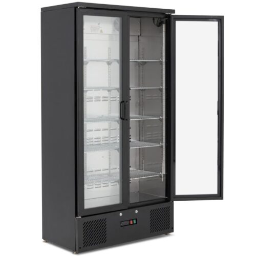 BLIZZARD Upright Double Hinged Glass Door Bottle Cooler BAR20