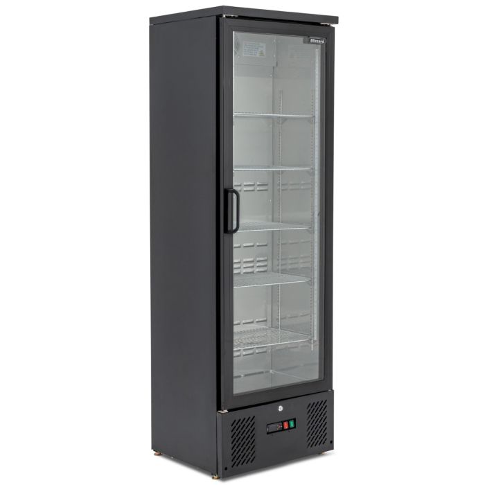 BLIZZARD Upright Single Hinged Glass Door Bottle Cooler BAR10