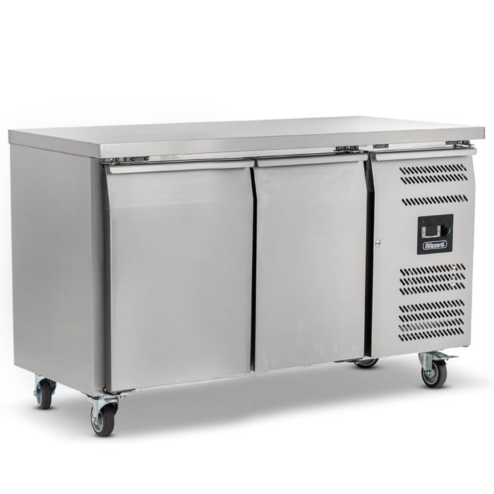 BLIZZARD Double Hinged Door Counter Refrigerator HBC2NU