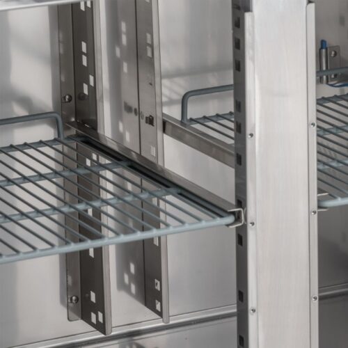 BLIZZARD Double Hinged Door Counter Refrigerator HBC2NU