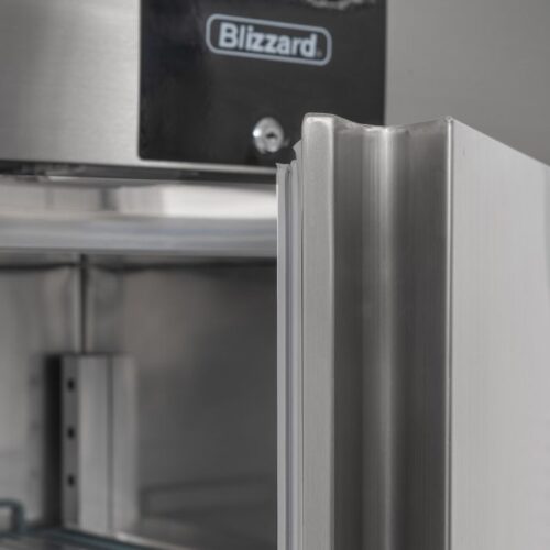 BLIZZARD Upright Single Hinged Door Gastronorm Refrigerator BR1SS