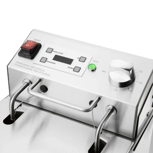 Buffalo Single Fryer - 1x8Ltr 2.9kW with Timer CU620