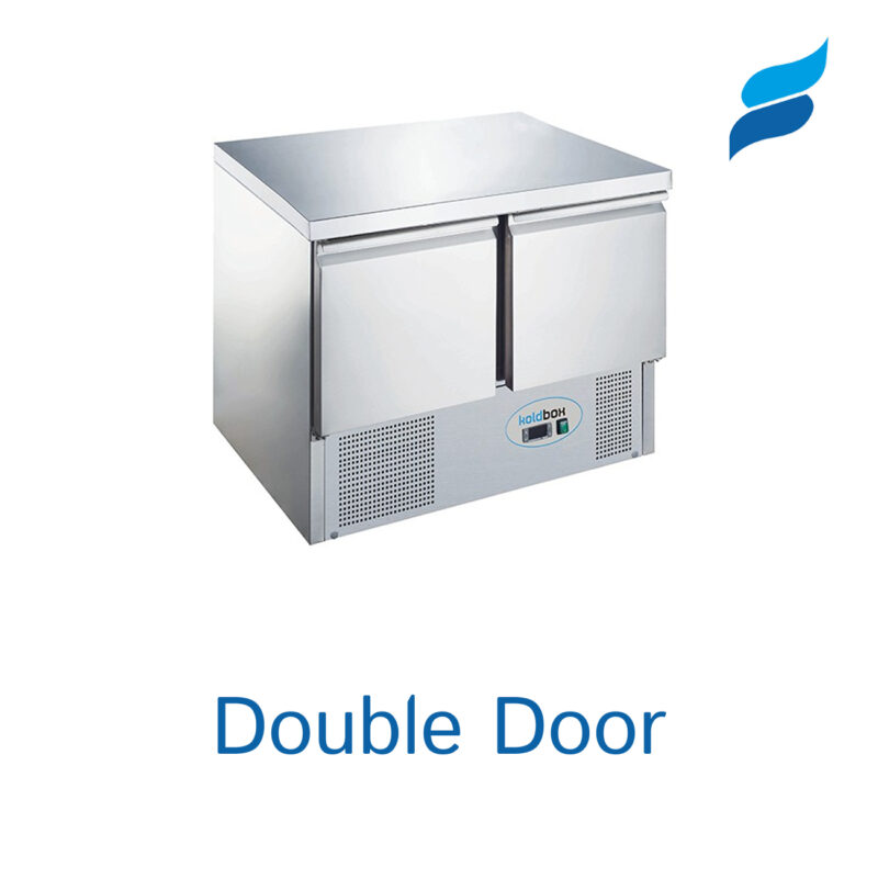 BLIZZARD Double Hinged Door Counter Refrigerator HBC2NU