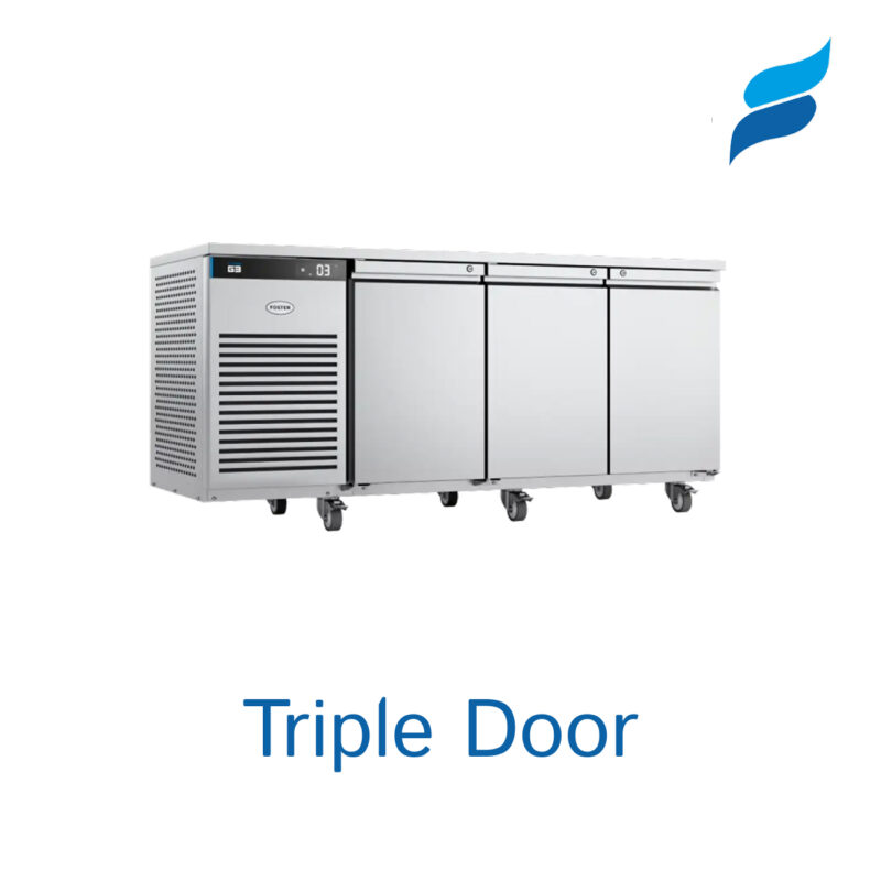 BLIZZARD Double Hinged Door Counter Refrigerator HBC2NU
