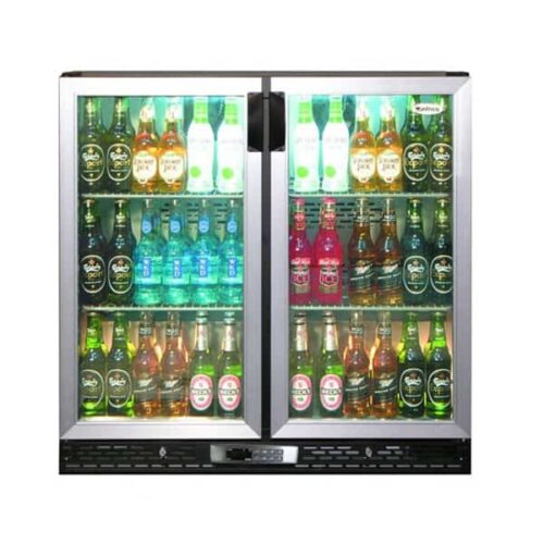 INFRICO DOUBLE DOOR BOTTLE COOLER (218 BOTTLES) ZXS2