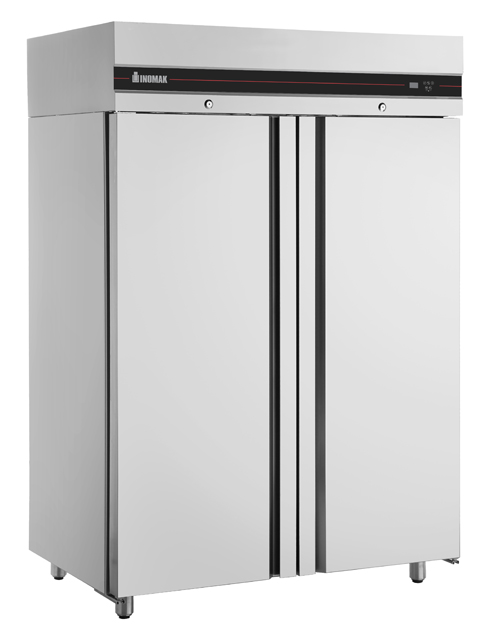 INOMAK Double Door Slim Heavy Duty Refrigerator 1227L CEP2144SL