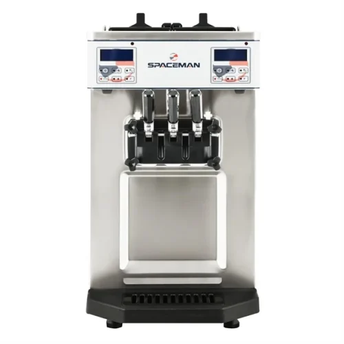 Spaceman Twin Flavour Pasteurising Gravity-fed Tabletop Soft Ice Cream Machine T34B