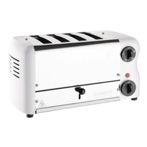 Rowlett Esprit 4 Slot Toaster White with Elements & Sandwich Cage CH182