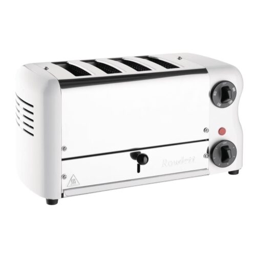 Rowlett Esprit 4 Slot Toaster White with Elements & Sandwich Cage CH182