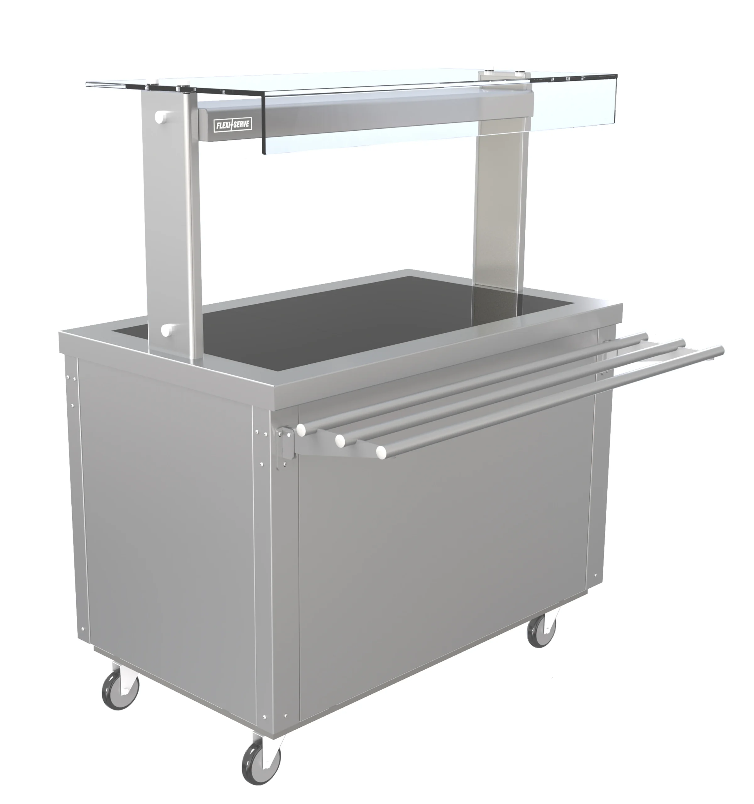 Parry FS-HT3 Flexi-Serve 3-Plate Hot Cupboard with LED Gantry