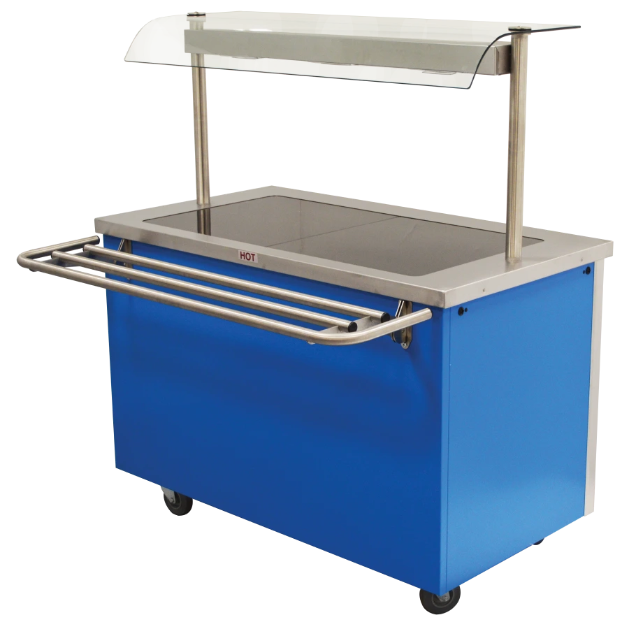 Victor JGT30 Heated Glass Top Hot Cupboard with Quartz Gantry