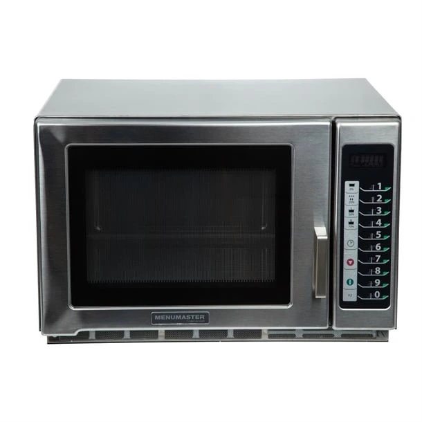 Menumaster RFS518TS Commercial Countertop Microwave – 1800W, 1.2 Cu Ft