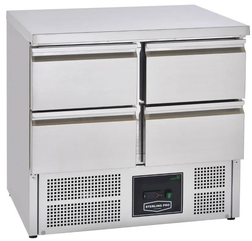 Sterling Pro Cobus SPU201‑4D Undermounted Refrigerated Counter with 4 Drawers