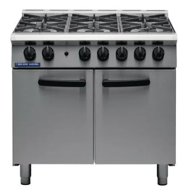 Blue Seal SR Series G750‑6 Six‑Burner Gas Range with Static Oven