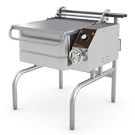 Groen BPM‑40G Gas Tilting Braising Pan – 40 Gallon