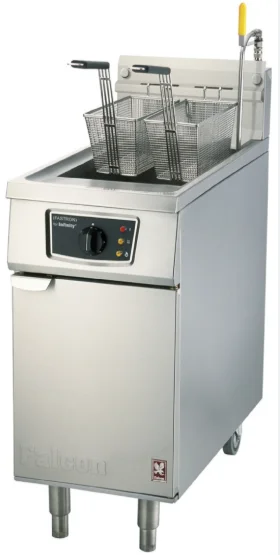 Falcon Infinity G2844F Freestanding Gas Fryer with Built-In Filtration and Programmable Controls